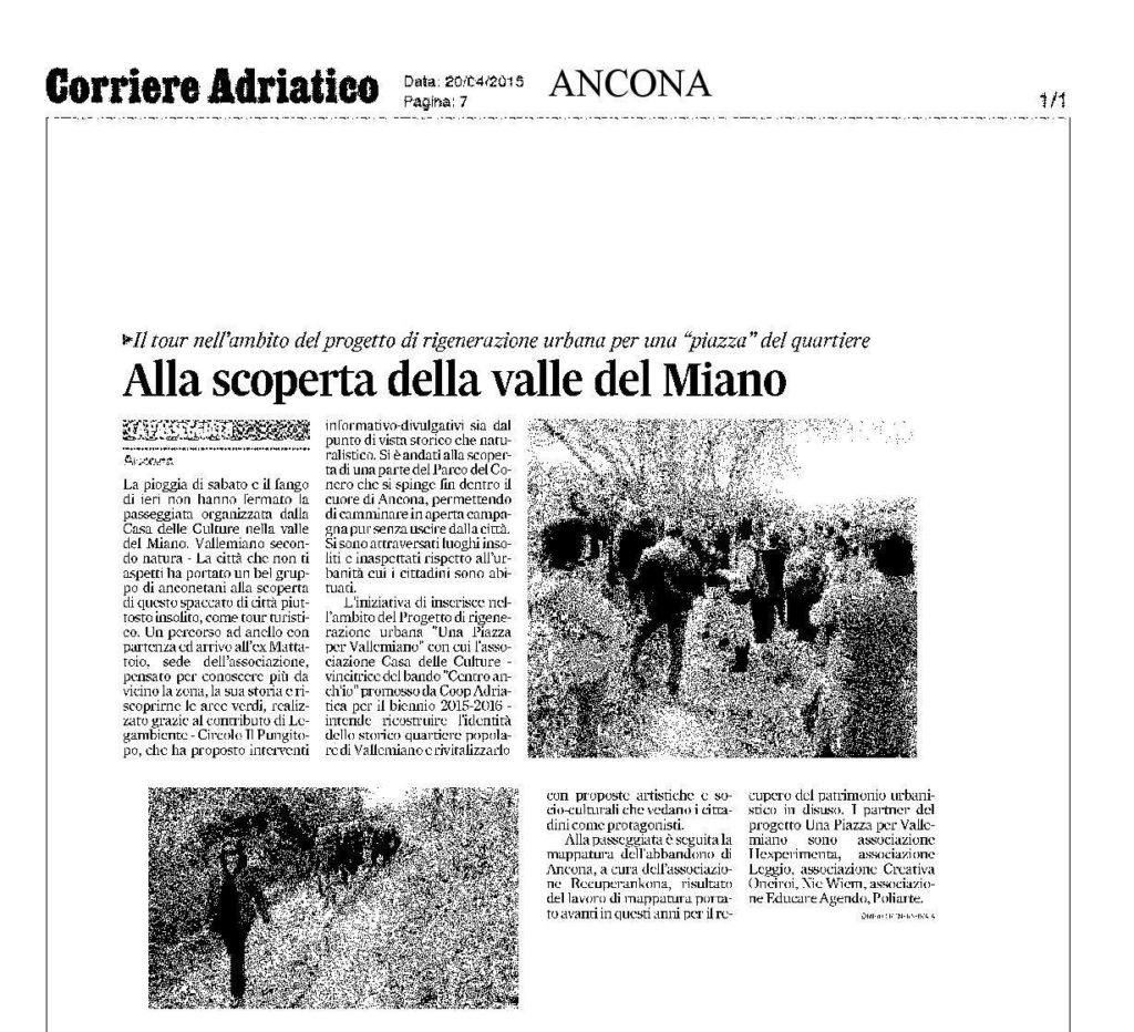 Alla scoperta della valle de miano - Corriere Adriatico